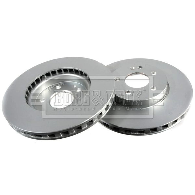 Borg & Beck Front Brake Vented Discs & Pads fits Mercedes-Benz Marco Polo Camper