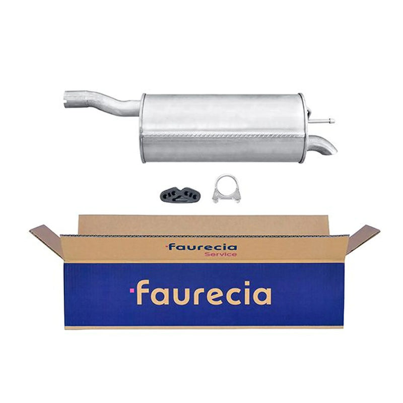 Hella End Silencer Rear fits Fiat Doblo 2001 on 1.9