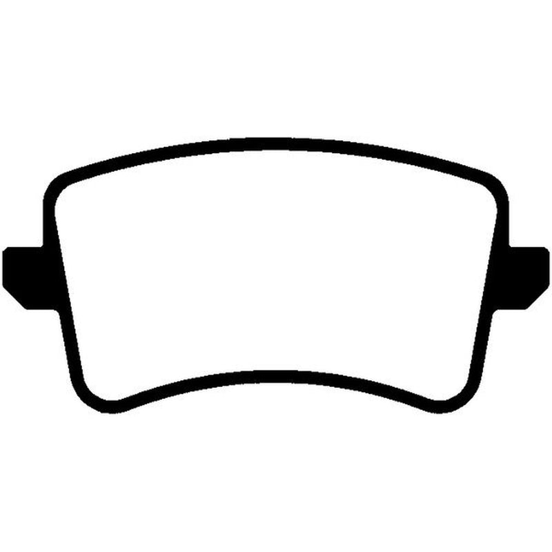 Abtex Rear Brake Pad Set fits Audi A4 Allroad B8 2009-2016 2.0 3.0