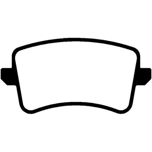 Abtex Rear Brake Pad Set fits Audi A4 Allroad B8 2009-2016 2.0 3.0