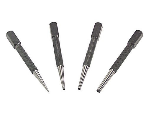 Priory 66SN4 Nail Punch Set 4 Piece Priory - Dynamic Drive