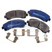 Borg & Beck Front Brake Discs & Pads fits Isuzu D-Max II 2012-2022 1.9 2.5