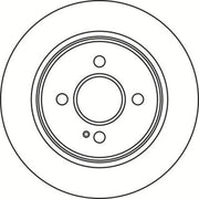 Abtex Front & Rear Brake Discs & Pads fits Kia Rio IV 2017 on 1.4 1.6