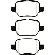 Abtex Rear Brake Pad Set fits Opel Mokka / Mokka X 2012-2019 1.4 1.6