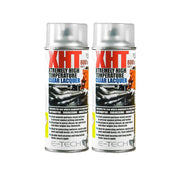 2X Clear Lacquer E-Tech 400ml Extremely High Temperature Paint XHT VHT Exhaust E-Tech - Dynamic Drive
