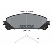 Textar Front Brake Pad Set 2445201