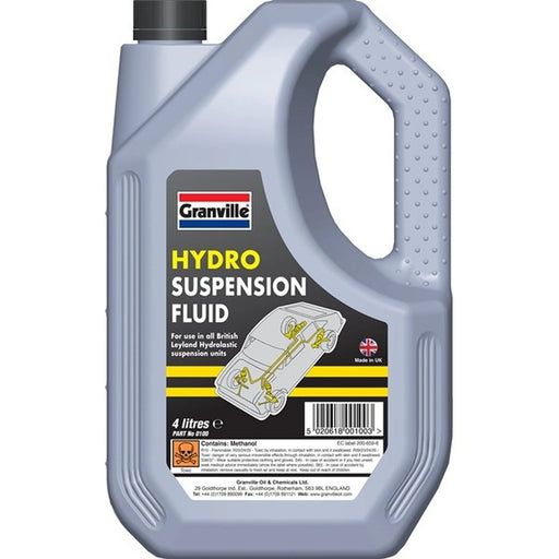 Granville Hydro Suspension Fluid - 4 Litre - 0100