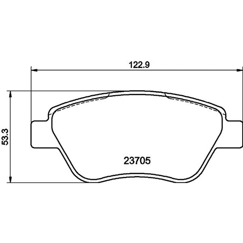 DON Brake Pad Set