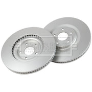 Borg & Beck 2 x Vented Front Brake Discs BBD6333
