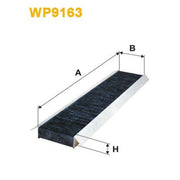 WIX Cabin Air Filter (Pollen Filter) WP9163