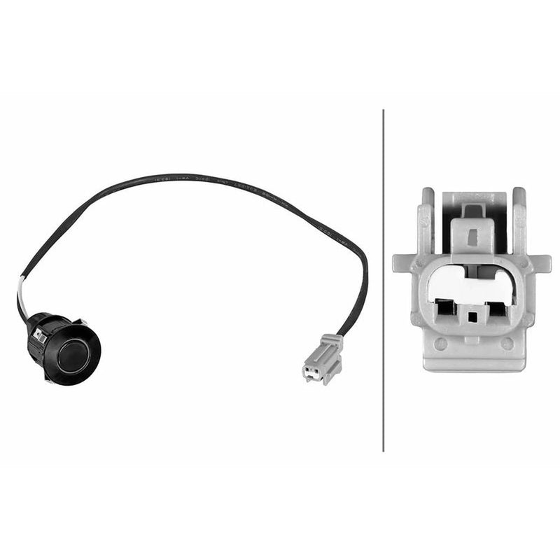 Hella Parking Sensor (PDC) Rear fits Nissan Tiida 2004-2013 1.5 1.6 1.8