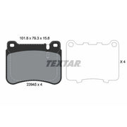 Textar Front Brake Pad Set 2394501