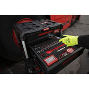 Milwaukee 1/2 Dr Ratchet, Socket And Hex Key Set Packout Foam Insert 70 Pc Milwaukee - Dynamic Drive