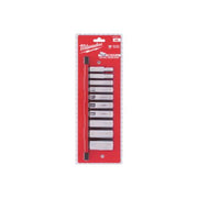 Milwaukee 3/8In. Drive 10Pc Imperial Deep Chrome Socket Set -10Pc Milwaukee - Dynamic Drive