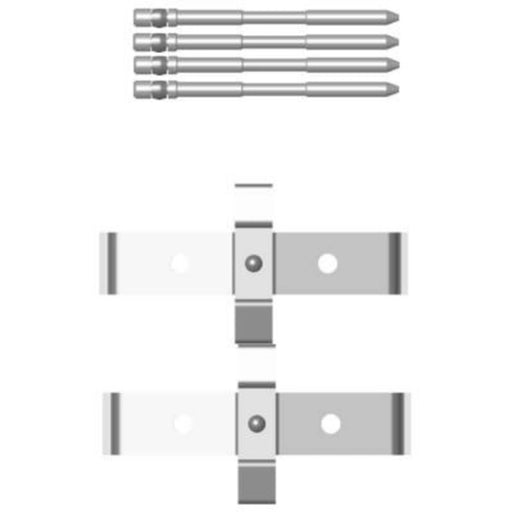 Mintex Brake Pad Accessory Fitting Kit Front fits Alfa Romeo 156 Sportwagon