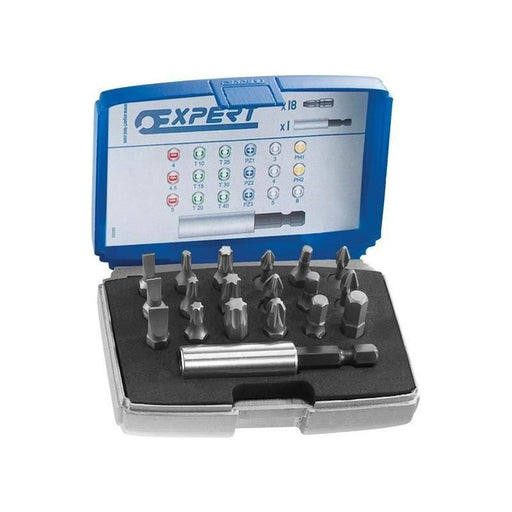 Expert E113901 1/4in Bit Set, 19 Piece Expert - Town Tools