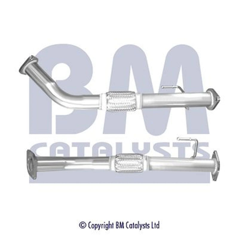 BM Catalysts Exhaust Pipe OD fits Hyundai I800 Travel 2008 on 2.5