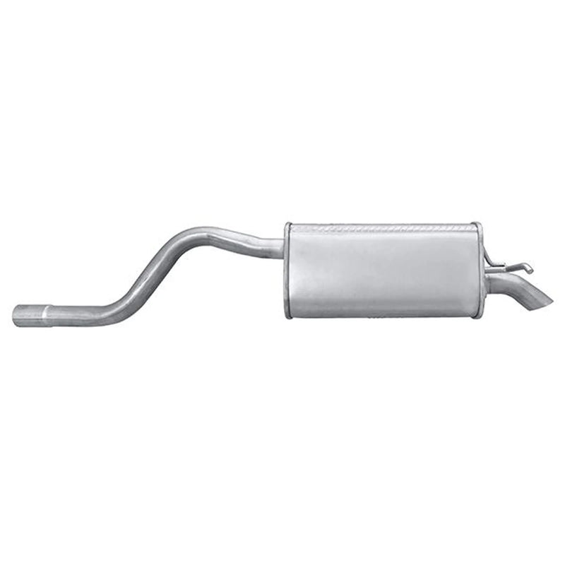 Hella End Silencer Rear fits Renault Twingo II 2007-2014 1.2
