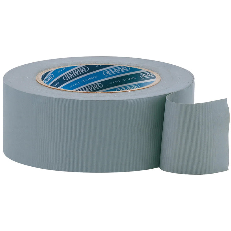 Draper Duct Tape Roll, 30m x 50mm, Grey - TP-DUCT/A - image 1