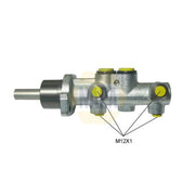 NAPA Brake Master Cylinder Hydraulic Assembly fits Skoda Fabia II 2006-2014