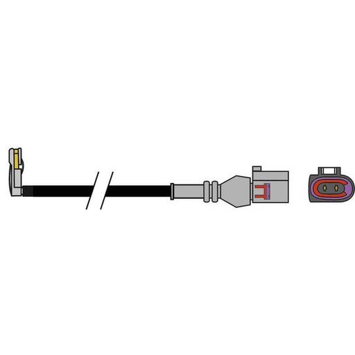 Juratek Brake Pad Wear Sensor Front fits VW California T6 Camper 2015-2024 2.0