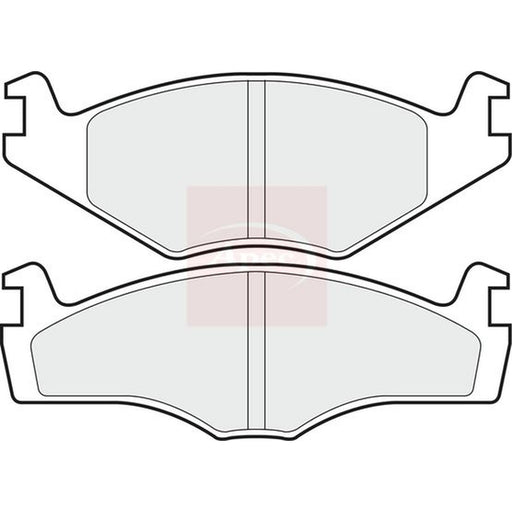 Apec Front Brake Pad Set fits Seat Cordoba 1993-2002 1.6