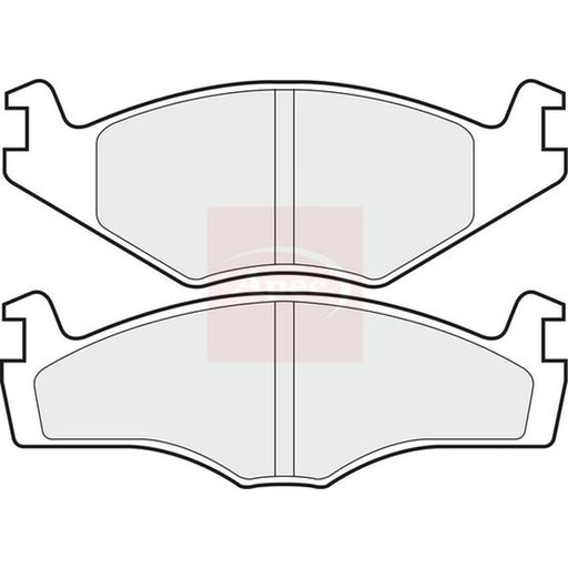 Apec Front Brake Pad Set PAD438