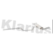 Klarius Box With Tail Pipe Rear fits Seat Altea Xl 2006-2015 2.0