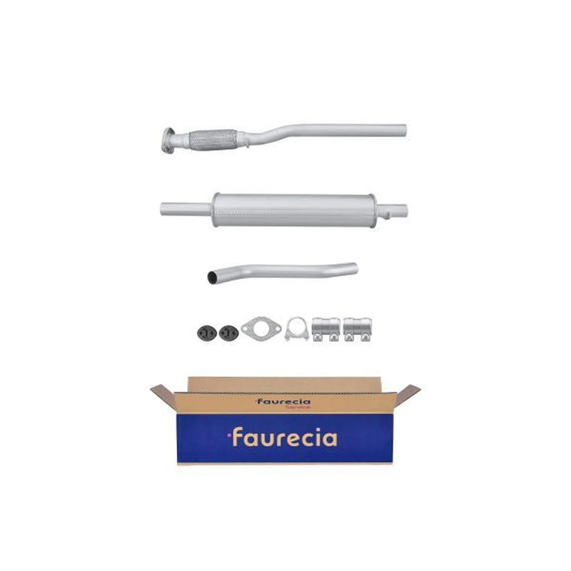 Hella Middle Silencer fits Fiat Punto 1999-2006 1.2 188.233