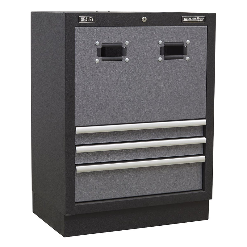 Superline Pro Superline PRO Storage System with Stainless Steel Worktop 4.9m Superline Pro - Dynamic Drive