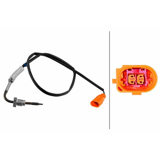 Hella Exhaust Gas Temperature Sensor after soot particul fits Audi A4 Allroad B8