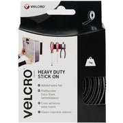Velcro® Brand Heavy Duty Stick On Tape 50mm x 2.5m Black Velcro - Dynamic Drive