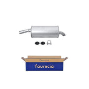 Hella End Silencer Rear fits Ford Fiesta V 2004-2009 1.6