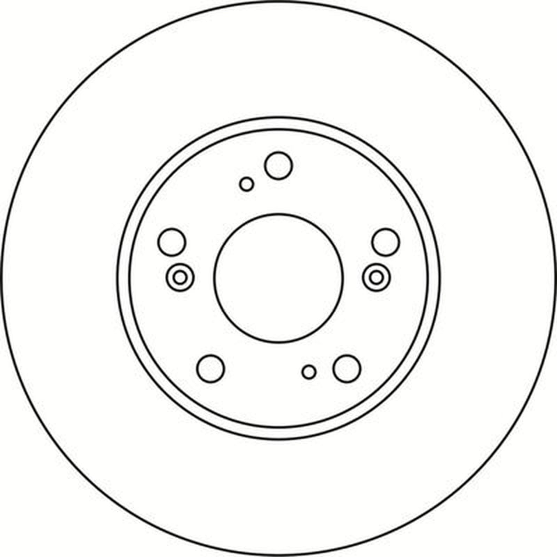 Abtex Front Brake Vented Discs & Pads fits Honda Civic X 2017-2022 1.0 1.6