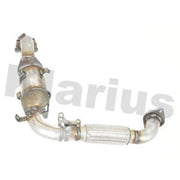Klarius Catalyst Type Approved With Pipe fits Ford C-Max II 2012-2019 1.0