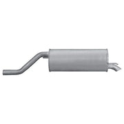 Hella End Silencer Rear fits Peugeot 207 2006-2013 1.6
