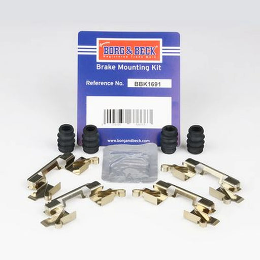 Borg & Beck Brake Pad Accessory Fitting Kit Front BBK1691