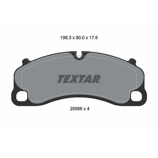 Textar Front Brake Pad Set 2556601