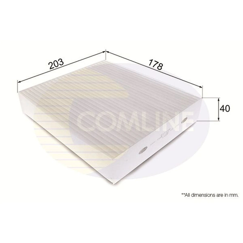 Comline Service Kit with Air, Oil & Cabin Filters fits Smart Forfour 2005-2006
