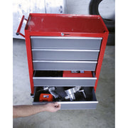 Sealey Rollcab 5 Drawer with Ball-Bearing Slides Red/Grey AP22505BB Sealey - Dynamic Drive