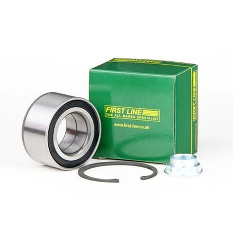 First Line Wheel Bearing Kit fits Ford Fiesta V 2001-2010 1.25 1.3 1.4 1.6