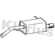 Klarius Box With Tail Pipe Rear fits Citroën C3 II 2009-2016 1.6