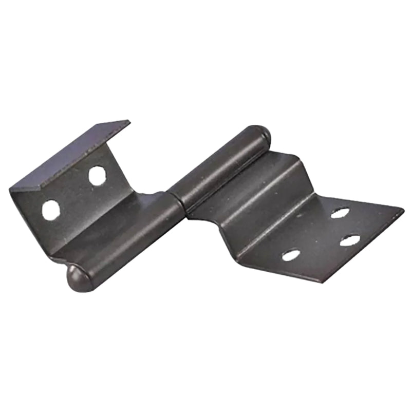 Fawo Very Light Grey Left Hand Hinge - Powder Coated Steel