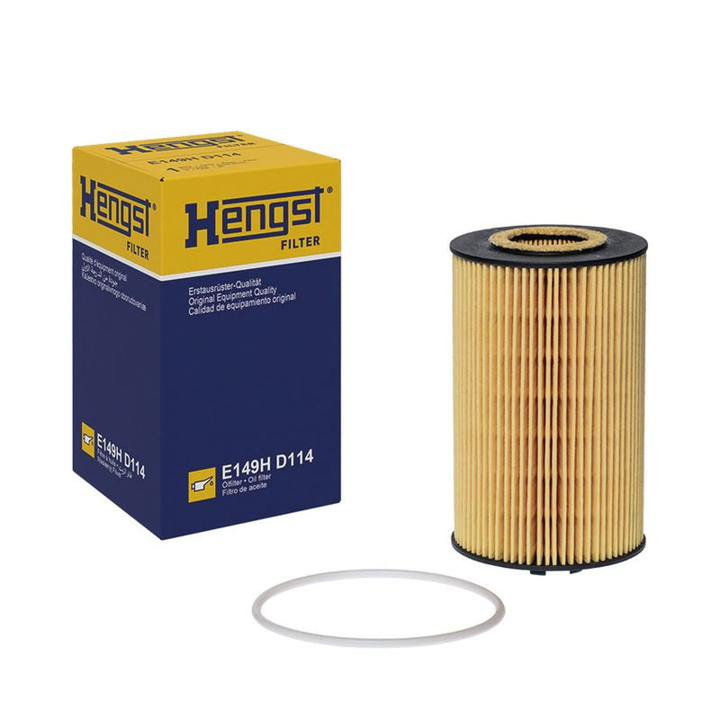 Hengst Engine Oil Filter fits Mercedes-Benz C-Class 2008-2014 204.077 204.377