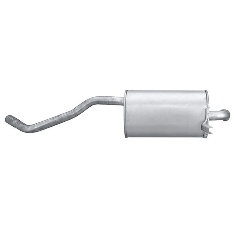 Hella End Silencer Rear fits Renault Clio III 2005-2014 1.2 1.5