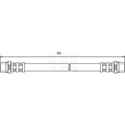 Apec Brake Hydraulic Hose Line inner HOS3606