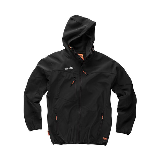 Scruffs Worker Softshell Jacket Black XXL T54854 Scruffs  - Dynamic Drive