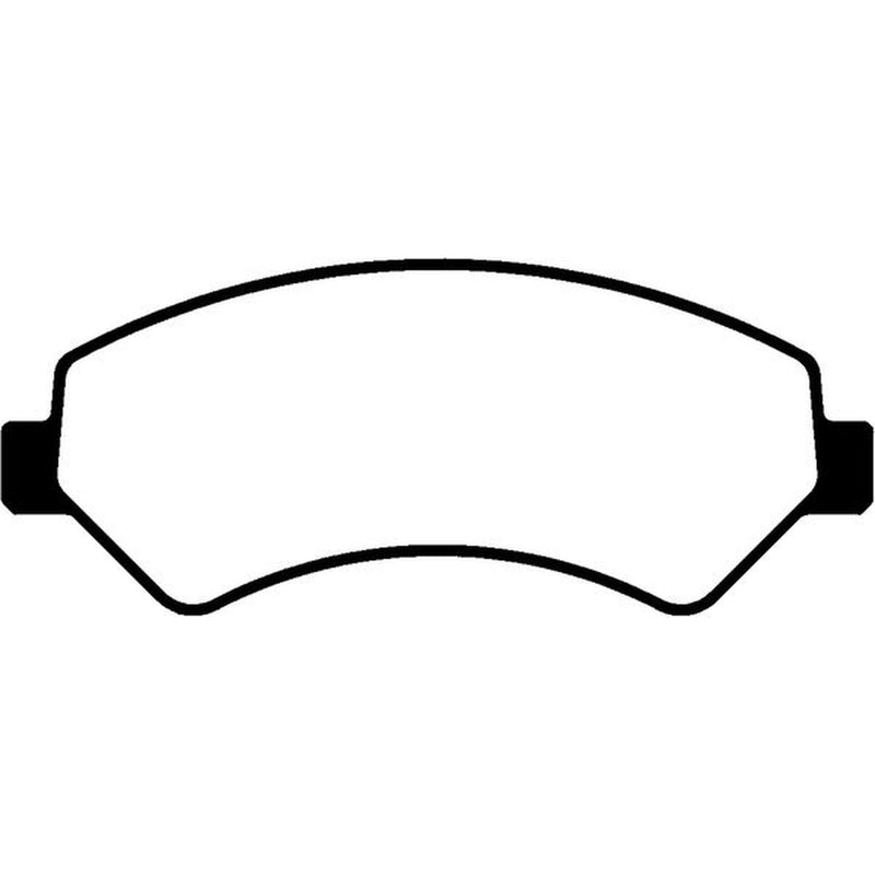 Abtex Front Brake Pad Set fits Citroën Relay III 2006-2023 2.0 2.2 3.0