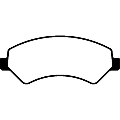 Abtex Front Brake Pad Set fits Citroën Relay III 2006-2023 2.0 2.2 3.0