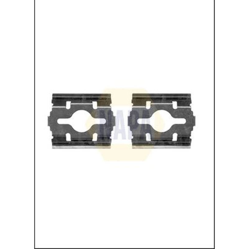 NAPA Brake Pad Accessory Fitting Kit Front fits Citroën Relay II 2002-2006